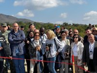 Ağdərədə aşkarlanmış kütləvi məzarlığa baxış keçirilib (FOTO)