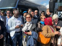 Ağdərədə aşkarlanmış kütləvi məzarlığa baxış keçirilib (FOTO)