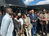 Ağdərədə aşkarlanmış kütləvi məzarlığa baxış keçirilib (FOTO)
