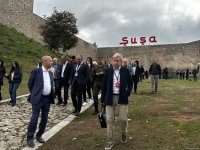 İtkin düşmüş şəxslərlə bağlı beynəlxalq konfransın iştirakçıları Şuşada olublar (FOTO)