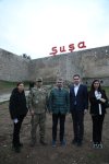 İtkin düşmüş şəxslərlə bağlı beynəlxalq konfransın iştirakçıları Şuşada olublar (FOTO)