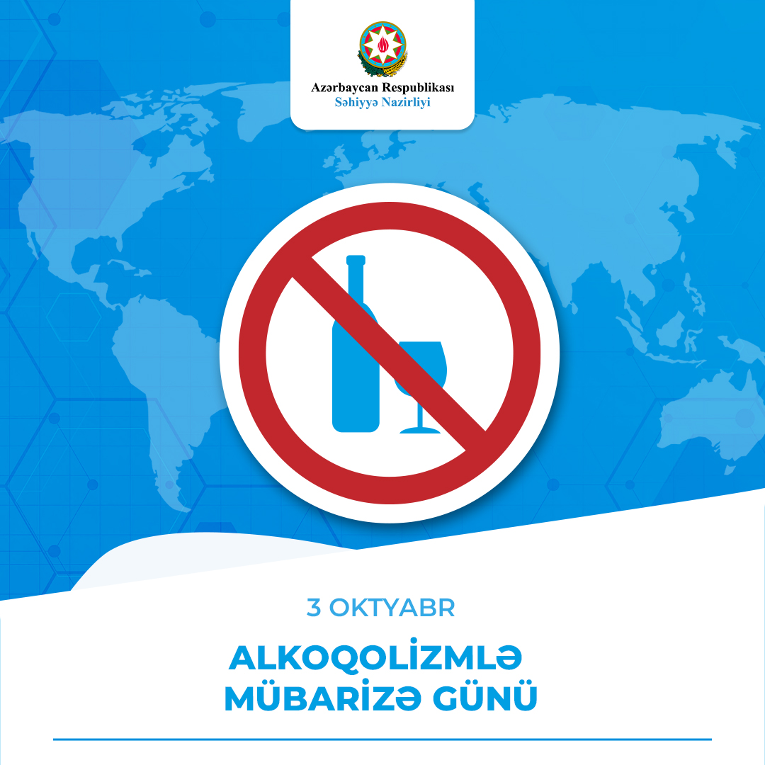 Az miqdarda olsa da, spirtli içkinin hər zaman mənfi təsirləri var - Səhiyyə Nazirliyi