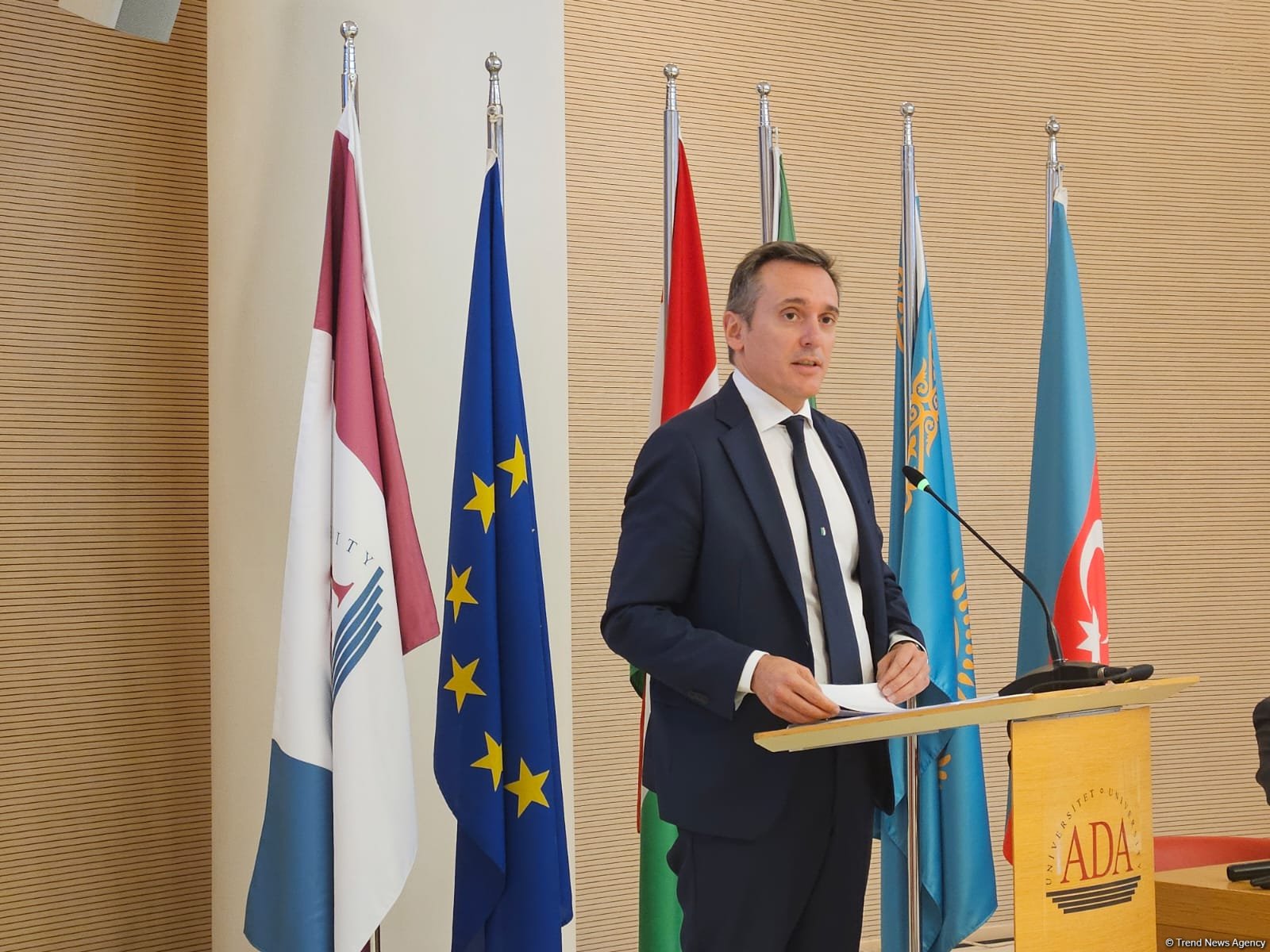 Su resurslarının idarə edilməsinin yaxşılaşdırılmasının vacibliyini dəstəkləyirik - İtaliyanın Azərbaycandakı səfiri