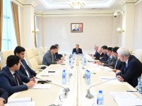 İqtisadi siyasət, sənaye və sahibkarlıq komitəsinin ilk iclası keçirilib (FOTO)