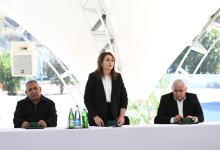 Prezident İlham Əliyev və Birinci xanım Mehriban Əliyeva Cəbrayıl şəhərində inşa olunan yaşayış kompleksinin açılışında iştirak ediblər (FOTO/VİDEO) (YENİLƏNİB-3)