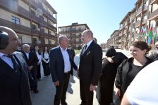 Prezident İlham Əliyev və Birinci xanım Mehriban Əliyeva Cəbrayıl şəhərində inşa olunan yaşayış kompleksinin açılışında iştirak ediblər (FOTO/VİDEO) (YENİLƏNİB-3)