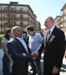 Prezident İlham Əliyev və Birinci xanım Mehriban Əliyeva Cəbrayıl şəhərində inşa olunan yaşayış kompleksinin açılışında iştirak ediblər (FOTO/VİDEO) (YENİLƏNİB-3)