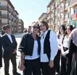 Prezident İlham Əliyev və Birinci xanım Mehriban Əliyeva Cəbrayıl şəhərində inşa olunan yaşayış kompleksinin açılışında iştirak ediblər (FOTO/VİDEO) (YENİLƏNİB-3)