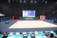 Bədii gimnastika üzrə 3-cü beynəlxalq “Ocaq kuboku” davam edir (FOTO)