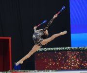 Bədii gimnastika üzrə 3-cü beynəlxalq “Ocaq kuboku” davam edir (FOTO)