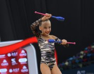 Bədii gimnastika üzrə 3-cü beynəlxalq “Ocaq kuboku” davam edir (FOTO)