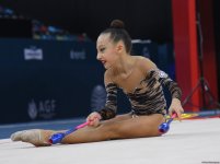 Bədii gimnastika üzrə 3-cü beynəlxalq “Ocaq kuboku” davam edir (FOTO)