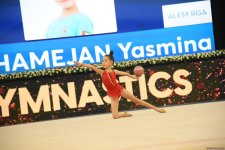 Bədii gimnastika üzrə 3-cü beynəlxalq “Ocaq kuboku” davam edir (FOTO)