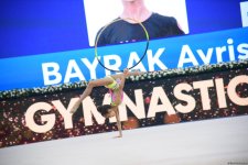 Bədii gimnastika üzrə 3-cü beynəlxalq “Ocaq kuboku” davam edir (FOTO)