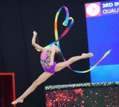 Bədii gimnastika üzrə 3-cü beynəlxalq “Ocaq kuboku” davam edir (FOTO)