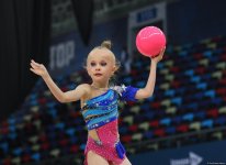 Bədii gimnastika üzrə 3-cü beynəlxalq “Ocaq kuboku” davam edir (FOTO)