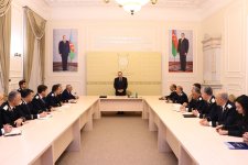 Kamran Əliyev Azərbaycan Prokurorluğunun veteranı Rüstəm Usubovu yubileyi münasibəti ilə təbrik edib (FOTO)