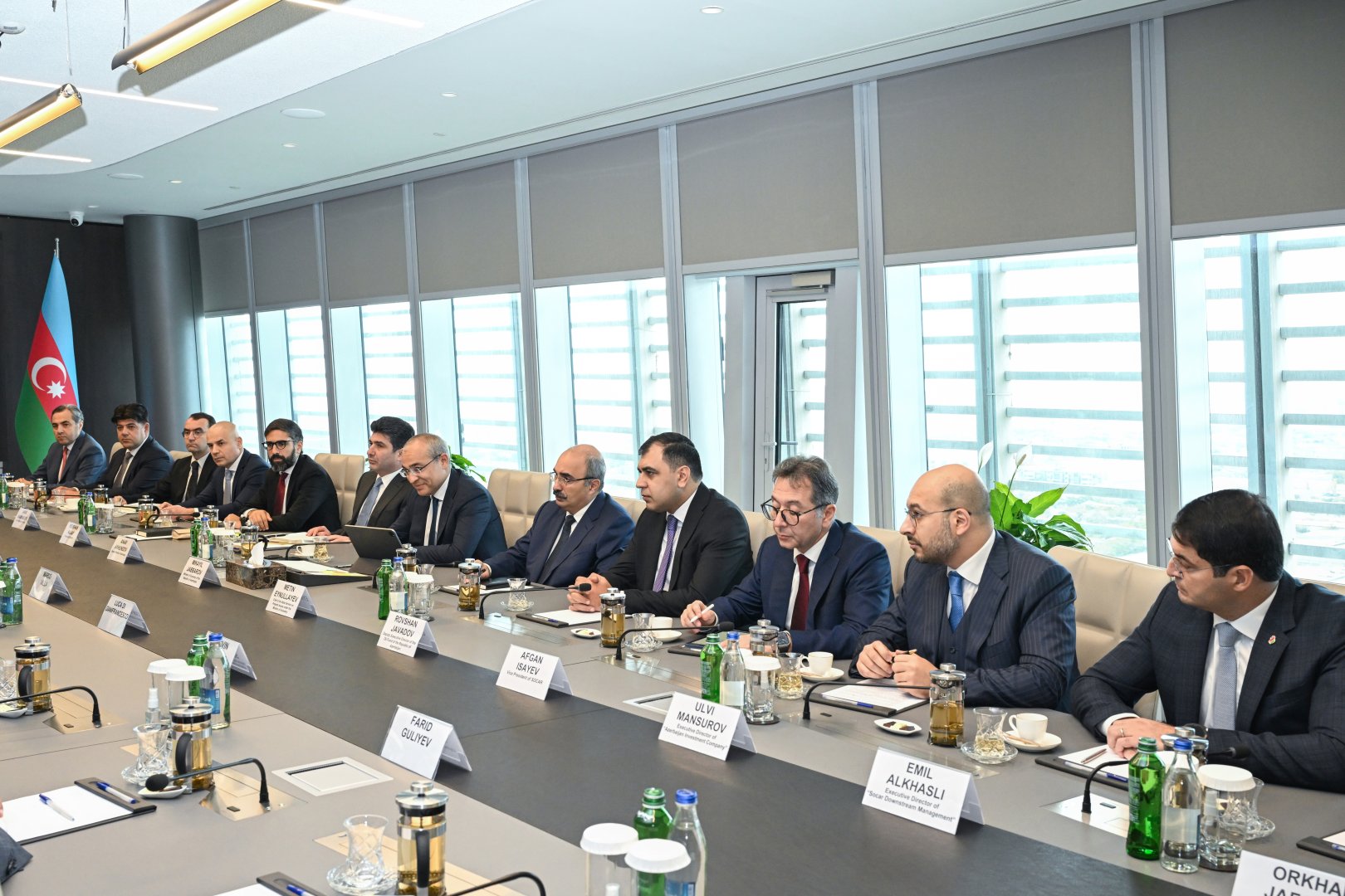 Sumqayıt Kimya Sənaye Parkında İtaliya şirkəti ilə “yaşıl” layihə həyata keçiriləcək