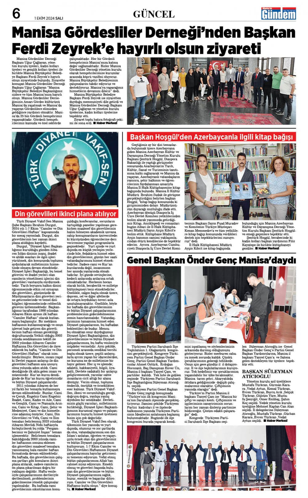 Manisa Xalq Kitabxanasına Azərbaycanla bağlı kitablar hədiyyə edilib (FOTO)