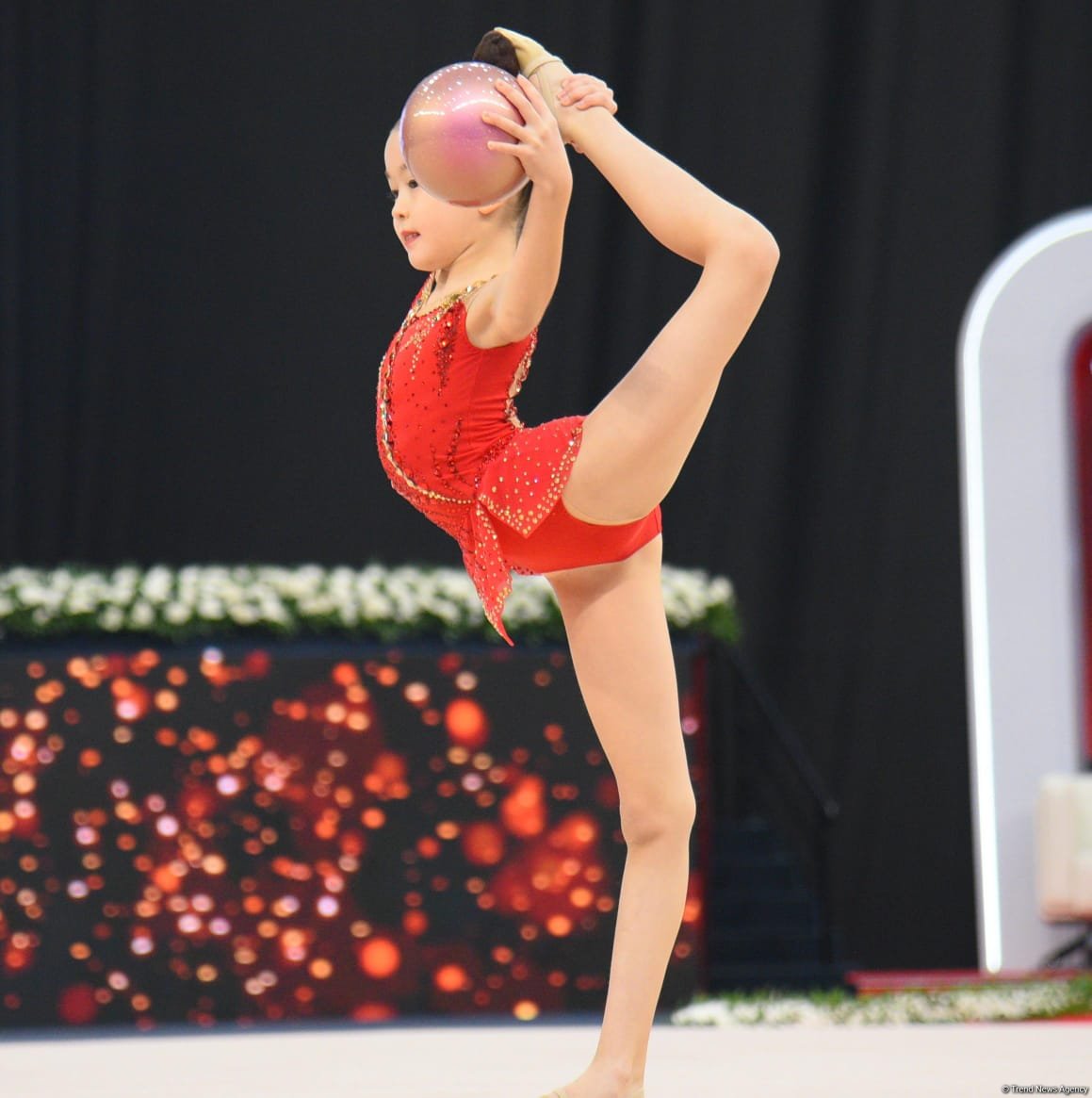 Bədii gimnastika üzrə 3-cü beynəlxalq “Ocaq kuboku” davam edir (FOTO)