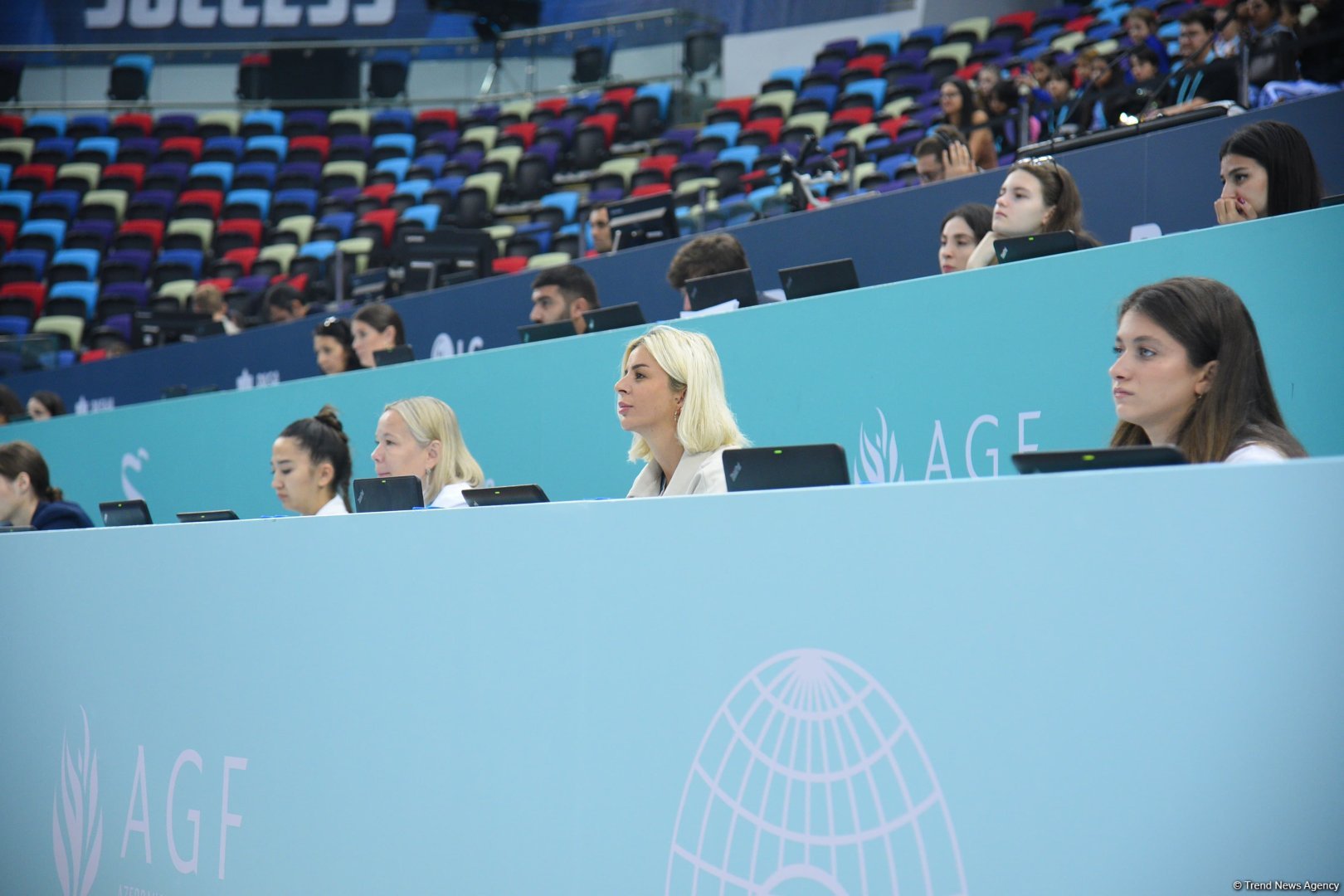 Bədii gimnastika üzrə 3-cü beynəlxalq “Ocaq kuboku” davam edir (FOTO)