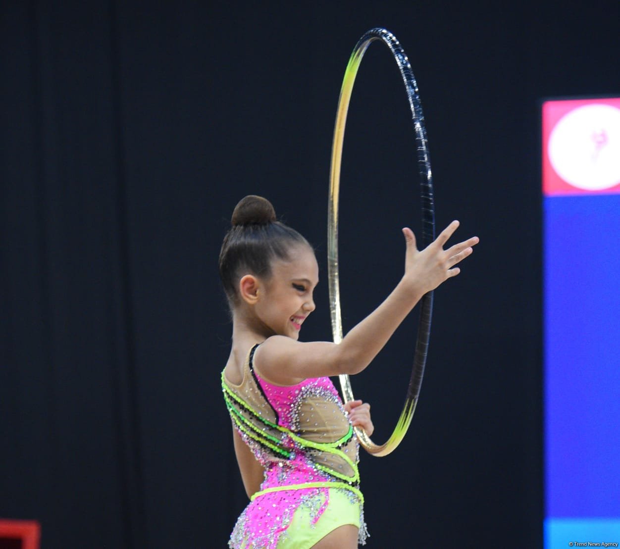 Bədii gimnastika üzrə 3-cü beynəlxalq “Ocaq kuboku” davam edir (FOTO)