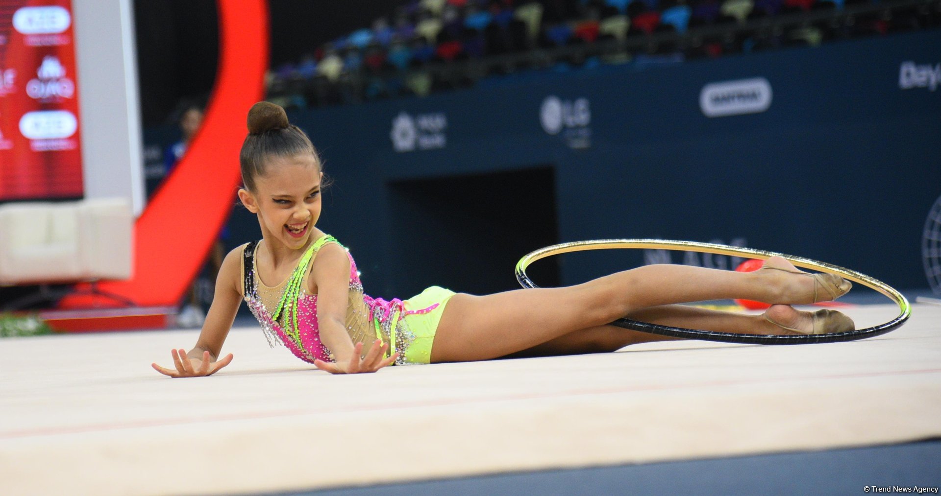 Bədii gimnastika üzrə 3-cü beynəlxalq “Ocaq kuboku” davam edir (FOTO)