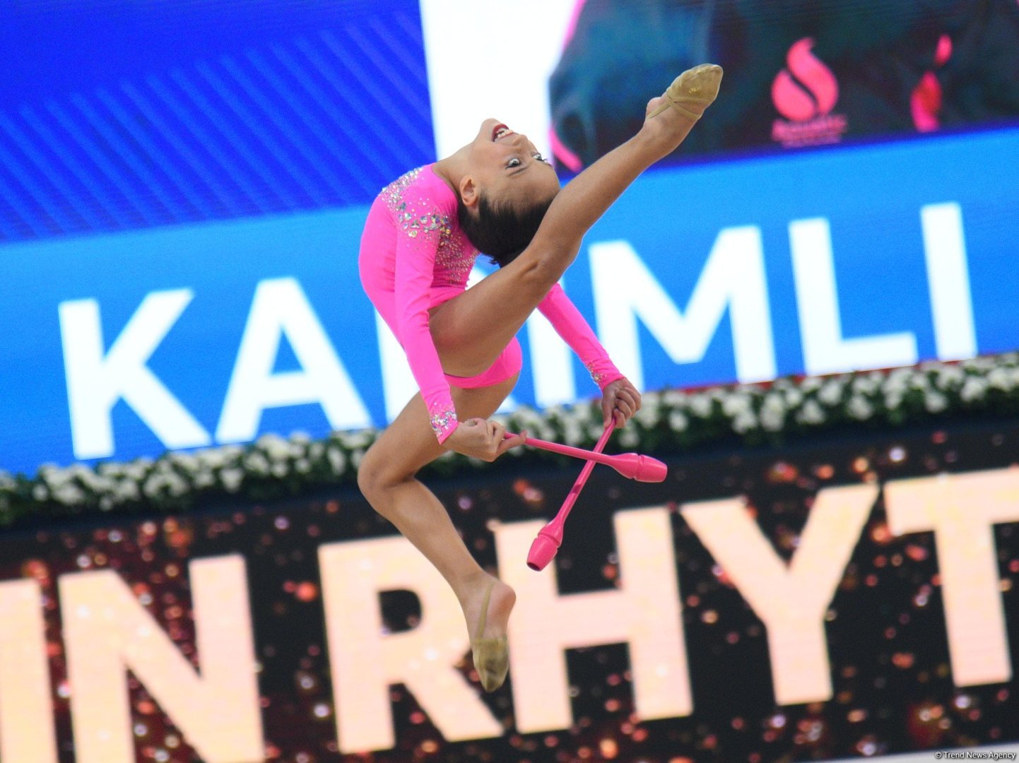 Bədii gimnastika üzrə 3-cü beynəlxalq “Ocaq kuboku” davam edir (FOTO)