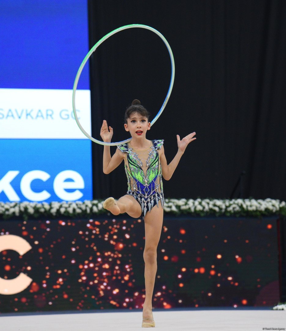 Bədii gimnastika üzrə 3-cü beynəlxalq “Ocaq kuboku” davam edir (FOTO)