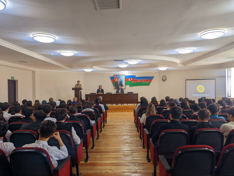 Fövqəladə Hallar Nazirliyi tərəfindən silsilə maarifləndirmə tədbirləri keçirilib (FOTO)