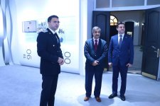 Kamran Əliyev Bəhreynli həmkarını “Elektron prokurorluq” informasiya sisteminin tətbiqi barədə məlumatlandırıb (FOTO)