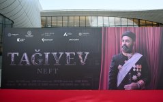 Heydər Əliyev Mərkəzində “Tağıyev: Neft” bədii filminin premyerası olub (FOTO)