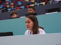 Bədii gimnastika  üzrə 3-cü beynəlxalq “Ocaq kuboku”nun 3 cü günü start götürüb (FOTO)