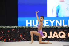 Bədii gimnastika  üzrə 3-cü beynəlxalq “Ocaq kuboku”nun 3 cü günü start götürüb (FOTO)