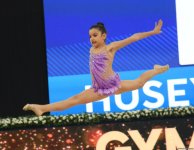Bədii gimnastika  üzrə 3-cü beynəlxalq “Ocaq kuboku”nun 3 cü günü start götürüb (FOTO)