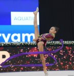 Bədii gimnastika  üzrə 3-cü beynəlxalq “Ocaq kuboku”nun 3 cü günü start götürüb (FOTO)