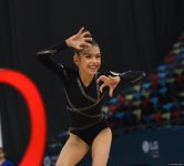 Bədii gimnastika  üzrə 3-cü beynəlxalq “Ocaq kuboku”nun 3 cü günü start götürüb (FOTO)