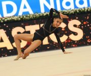 Bədii gimnastika  üzrə 3-cü beynəlxalq “Ocaq kuboku”nun 3 cü günü start götürüb (FOTO)