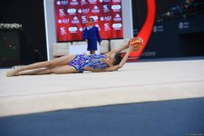 Bədii gimnastika  üzrə 3-cü beynəlxalq “Ocaq kuboku”nun 3 cü günü start götürüb (FOTO)