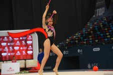 Bədii gimnastika  üzrə 3-cü beynəlxalq “Ocaq kuboku”nun 3 cü günü start götürüb (FOTO)