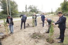 Əhmədoba kəndində səyyar qəbul və ekoloji aksiya keçirilib (FOTO)