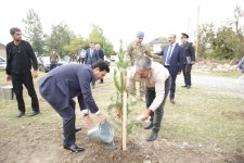 Əhmədoba kəndində səyyar qəbul və ekoloji aksiya keçirilib (FOTO)