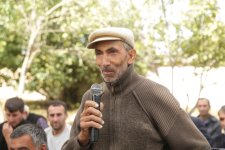 Əhmədoba kəndində səyyar qəbul və ekoloji aksiya keçirilib (FOTO)