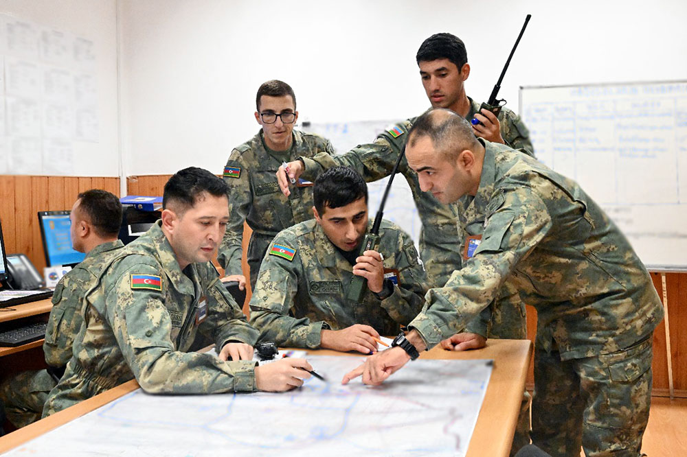 "Məharət-2024" kompüter dəstəkli birgə komanda-qərargah təlimi başa çatıb (FOTO)