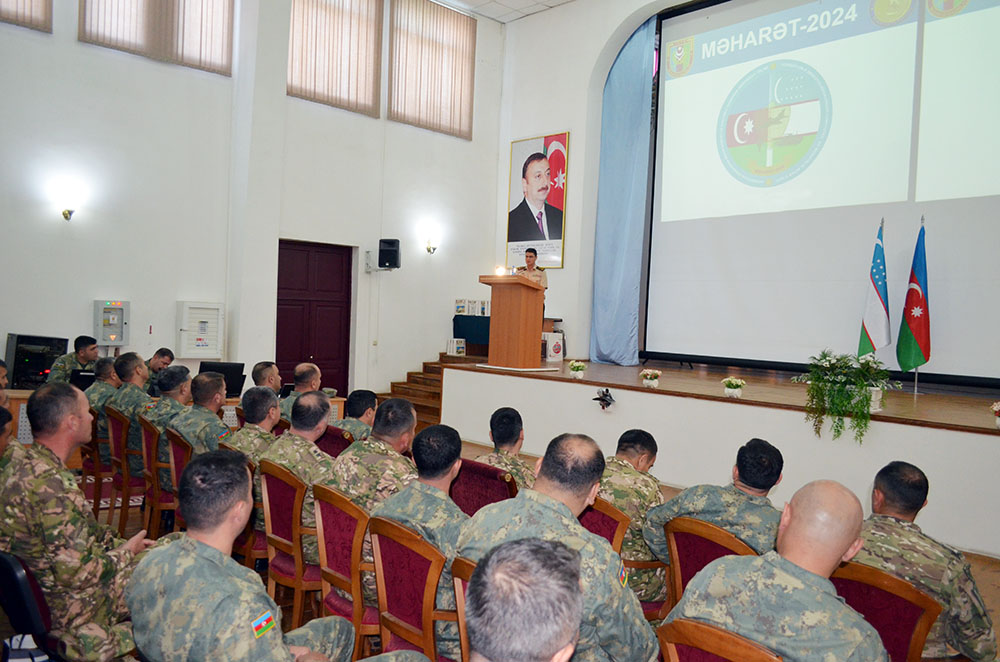"Məharət-2024" kompüter dəstəkli birgə komanda-qərargah təlimi başa çatıb (FOTO)
