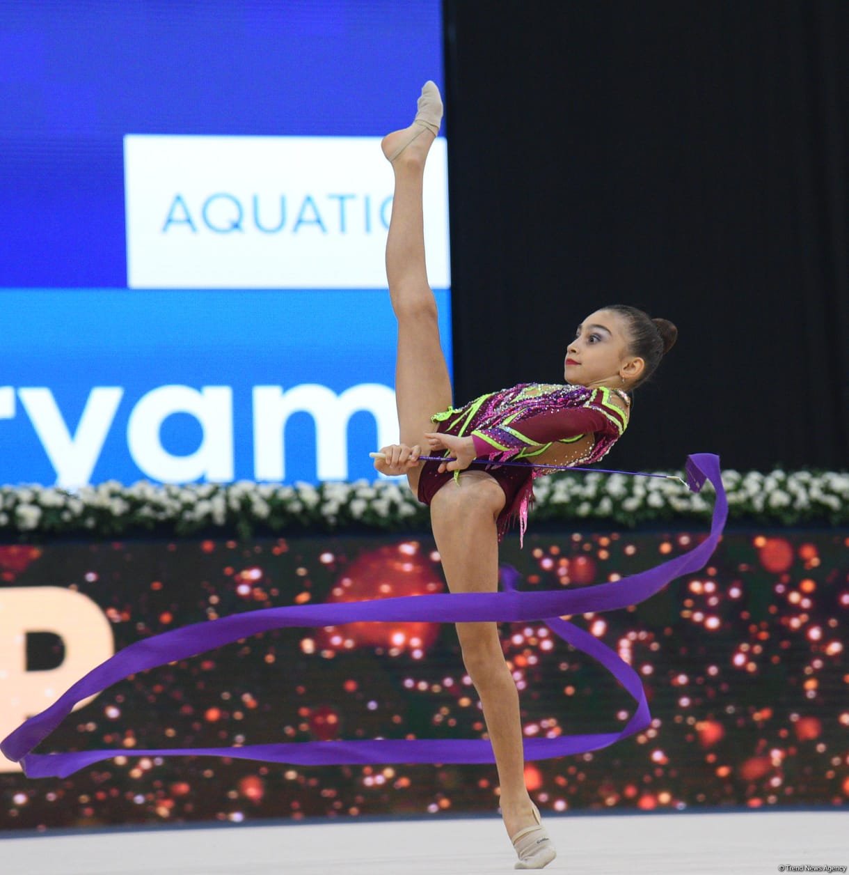 Bədii gimnastika  üzrə 3-cü beynəlxalq “Ocaq kuboku”nun 3 cü günü start götürüb (FOTO)