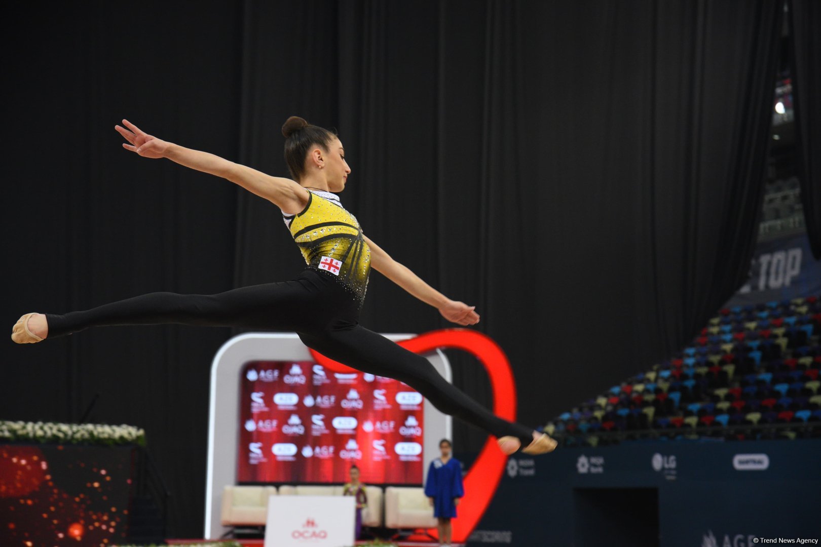 Bədii gimnastika  üzrə 3-cü beynəlxalq “Ocaq kuboku”nun 3 cü günü start götürüb (FOTO)
