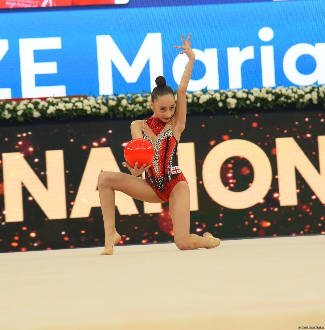 Bədii gimnastika  üzrə 3-cü beynəlxalq “Ocaq kuboku”nun 3 cü günü start götürüb (FOTO)