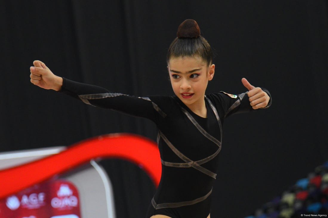 Bədii gimnastika  üzrə 3-cü beynəlxalq “Ocaq kuboku”nun 3 cü günü start götürüb (FOTO)