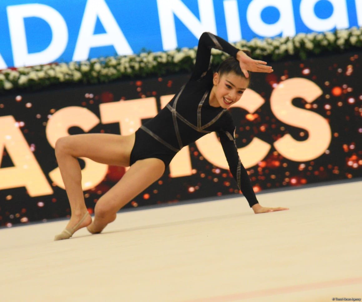 Bədii gimnastika  üzrə 3-cü beynəlxalq “Ocaq kuboku”nun 3 cü günü start götürüb (FOTO)